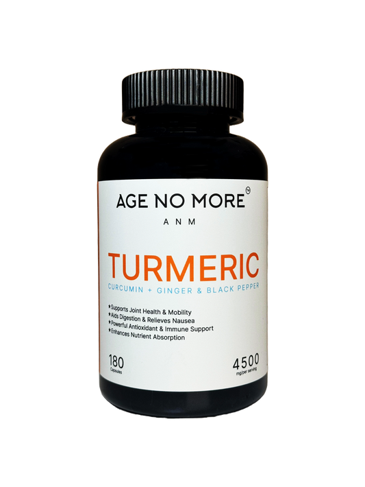 Turmeric Curcumin 4500mg Ginger & Black Pepper