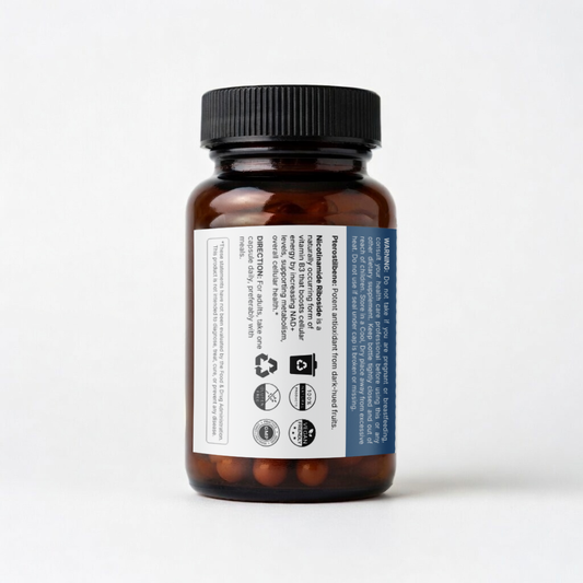 NAD+ NR & Pterostilbene | 60 Caps